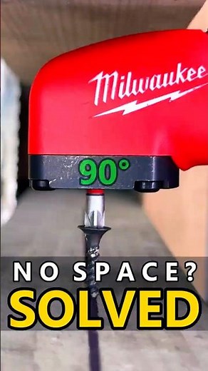 How to Use a Right Angle Drill Attachment for Tight Spaces #shorts