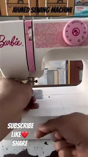 how to thread usha janome🧵#ahmedsewingmachine
