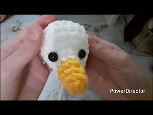 How to crochet a shelf goose