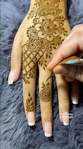 Simple Mehndidesign for Beginners #henna #mehndi #latestmehndi #newsong #music #hennaart #mehandi