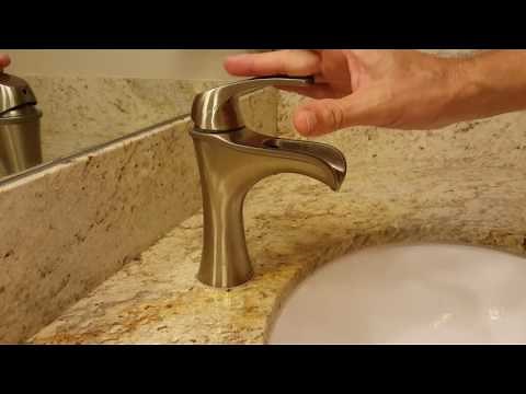 Water Flow with Pfister F042JDKK Jaida Single Control 4" Centerset Bathroom Faucet