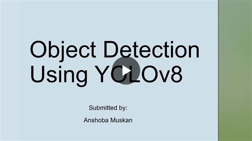 I recently completed a hands-on learning activity on Object Detection using YOLOv8 in Google Colab. Through this practical task, I learned how to implement a pretrained YOLOv8 model to detect… | Anshoba Muskan
