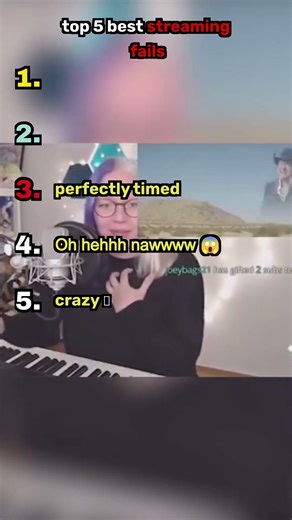 top 5 best streaming fails #funny #memes