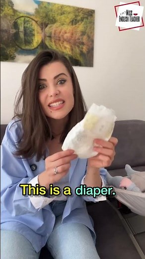 Master Baby-Related English Terms: Pacifier, Wipes, and Bib Explained!