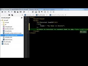 How To Fix Inline PHP Not Working in Dompdf