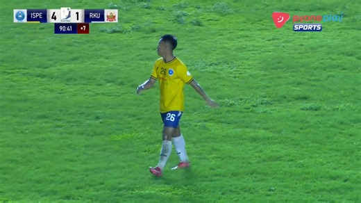 14K views · 440 reactions | Myanmar National League 2025/26 (Week-8) I.S.P.E 4-1 Rakhine Utd {Highlights} Soe Lin Aung 18' Than Toe Aung 44' Zin Min Tun 57'(RUFC) Kaung Myat Nyein 78' Mar Tee No 90+1'(FT) | Myanmar National League | Facebook