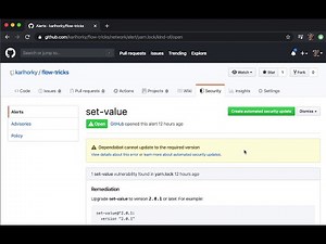 Upgrade Package to Fix Security Vulnerability