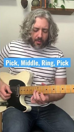 Quick Guitar Lesson - How To Play Chet Atkins Gallop Picking #shorts #telecaster #chetatkins