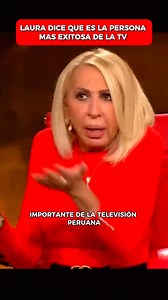 66K views · 1.4K reactions | Laura Bozzo la persona mas exitosa de la tv #fblifestyle #farandula #ElValorDeLaVerdad #show | Habla Mano | Facebook