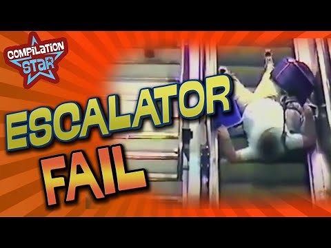 Ultimate Escalator Fail Compilation