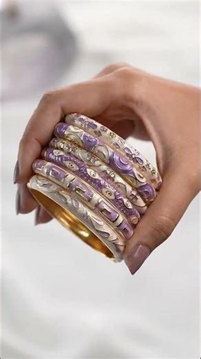Viral enamel bangles✨ mix match stack✨