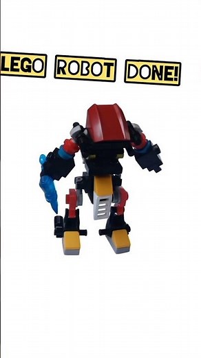 DIY LEGO Robot 🤖 | Easy Tutorial in 20s!