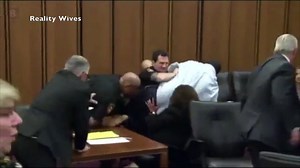 Grieving Dad Van Terry, Lunges At Daughter's Killer Michael Madison