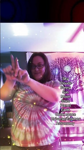 Space words in ASL #space #asl #universe #cosmos #americansignlanguage