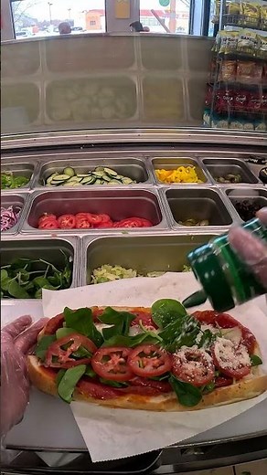 Subway Sandwiches POV Pizza Sub Christmas Edition