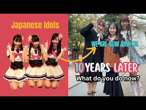 Japanese Idols 10 years later first go out drinking in shinjuku!