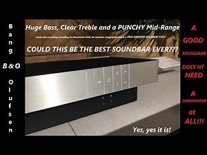 B&O BeoSound Stage, WORLD'S FIRST Comprehensive SOUND TEST, This Is THE Soundbar To Get! :D