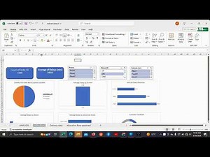 Learn how to build dashboard in Excel for beginners
