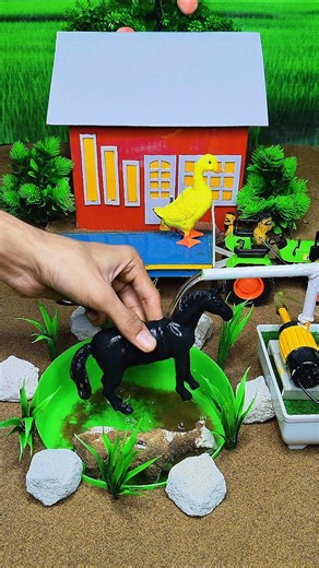 Smart Toy's on Instagram: "🚜 Mini Tractor & Water Pump Science Project! 💧 Watch how I built a homemade mini rotavator machine — perfect for farming & creative DIY lovers! 🛠️ #Tractor #MiniTractor #DIY #ScienceProject #Machine #YTShorts #MiniCreative #Farming #WaterPump #Rotavator #Truck #MiniTruck #BridgeMaking #CowShed #SandLoading #StoneLoading #DieselEngine #MiniEngine #DiyTractor #MiniHouse #Construction #Cultivator #Plough #TractorWork #ScienceProjectIdeas #MiniTractorVideo 💡 Thanks for
