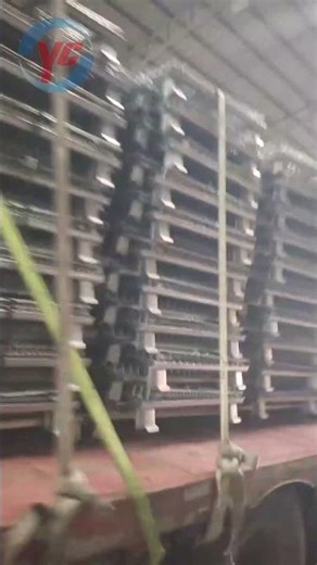 Customized production of folding storage cage and metal turnover rack stacking rack
