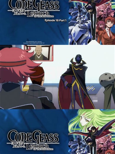 Code Geass Lelouch of the Rebellion [ Season 1 Episode 18 Part 1 ] . . . . . #codegeassakitotheexiled #codegeass #lelouch #lelouchvibritannia #anime #foryou #codegeass #lelouch #lelouchvibritannia #zerocodegeass #anime #animeedit #Anime #animedekhorap #viral #foryou #foryoupage❤️❤️ #fyp #CodeGeassLelouchoftheRebellion
