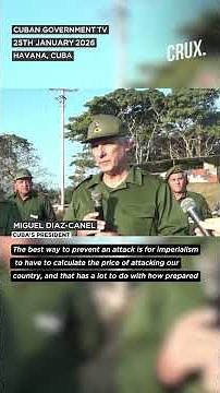 Cuba Flexes Military Muscle as Díaz-Canel Oversees Live-Fire Drills Amid US Tensions