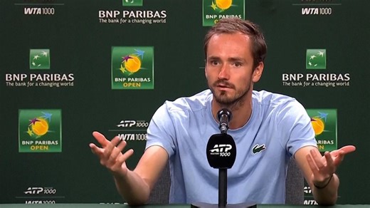 Medvedev dismisses cheating claims after controversial hindrance call