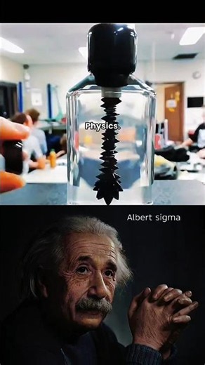 The end is LITERALLY insane☠️ #physics #physicsshorts #alberteinstein #physics‎