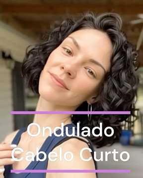 Cabelo Curto Ondulado Moderno e Cheio de Movimento!