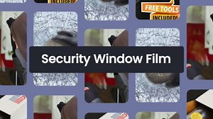 BDF S4MC Window Film Security and Safety 4 Mil Clear - 24in X 23ft