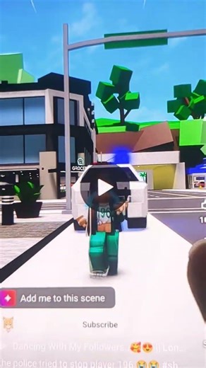the police tried to stop player 196#shorts#roblox#robloxshorts