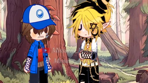 Feliz San Valentín: Billdip y su Historia en Gacha Club