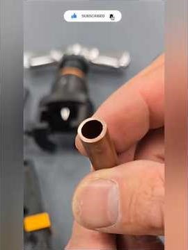 Ac copper Tube Flaring #copper #tube #flaring #fixit #shorts