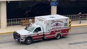 16K views · 21 reactions | A viewer shared this video with us, showing a man being wheeled into an ambulance following an officer-involved shooting at the San Antonio Airport. (Video courtesy of Richard Garza) FULL STORY: https://bit.ly/3mOgMlR | KABB FOX 29 News, San Antonio | Facebook