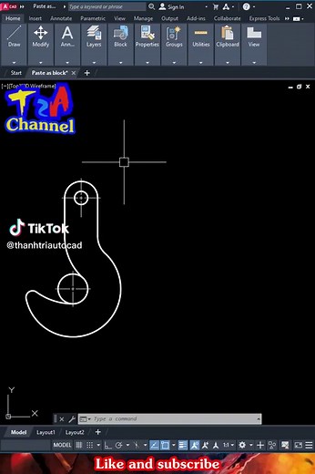 Thanh Tri AutoCad trên TikTok