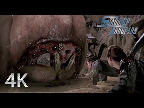 Brain bug wants human brain - Starship Troopers (1997) 4K