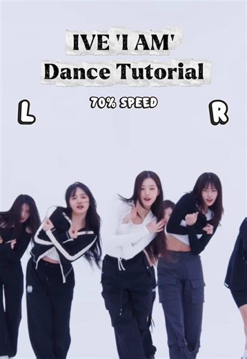 IVE (아이브) ‘I AM’ Mirrored Dance Tutorial 70% Speed @IVE.official #IVE #IAM #IAMCHALLANGE #KPOP #STUDIOLIBEROSIS