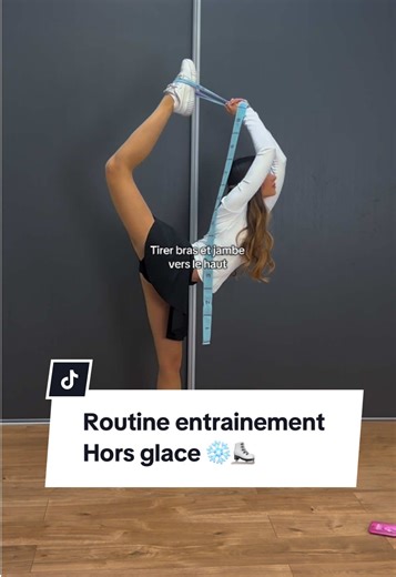 Routine d'entraînement hors glace pour patinage artistique