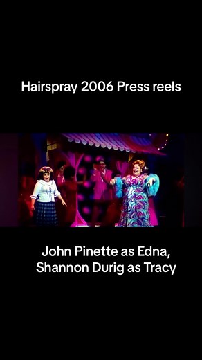 Hairspray 2006 Press Reels John Pinette as Edna, Shannon Durig as Tracy #hairspray #hairspraymusical #pressreels #johnpinettecomedy #johnpinette #shannondurig
