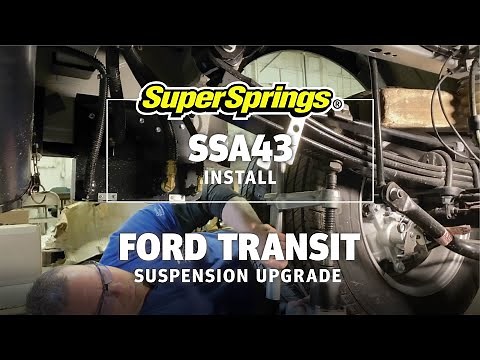 Ford Transit Van Suspension Upgrade | SuperSprings SSA43 Install