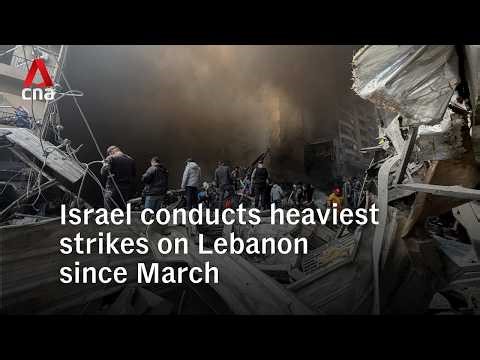 Israel strikes Lebanon, killing at least 182 and injuring hundreds