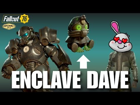 CUTE plushie! HONEST atomic shop update review of the ENCLAVE SPECIALIST bundle | Fallout 76