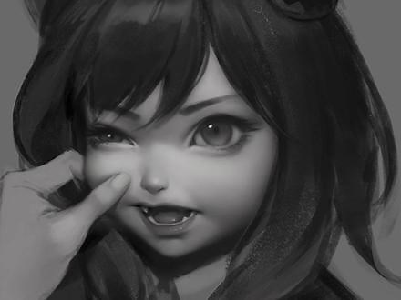 3DMAX做的小女孩这么可爱嘛？#3d建模#听说发第二遍会火是真的吗 @DOU 小助手