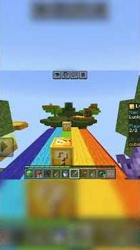 epic battle 🤯💥 lucky blocks with friend #minecraft #minecraftshorts #live