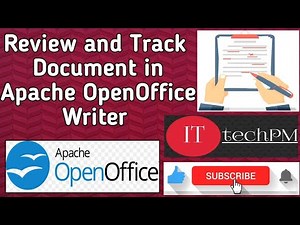 How to Review and Track the Document in Apache OpenOffice Writer || IT/ITeS NSQF || Level-4