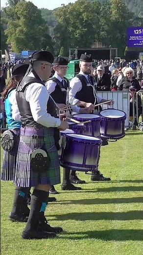 East Ayrshire Caledonia #pipeband in 4A bands 2025 #europeanpipebandchampionships #scotland #shorts