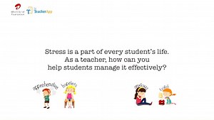 Stress can hinder students' learning and growth—let’s change that!...