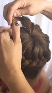 Lace Braided Bun 😍 | Sweethearts Hair