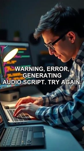 🚨 BREAKING: Error Generating Audio Script! 😱 #News #Tech #Update
