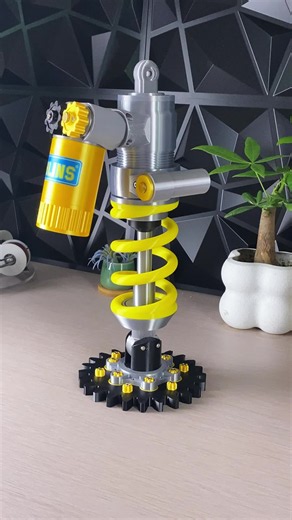 How to Make a Lamp from a Car Shock Absorber